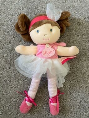 Jolijou "Les Tutus de Doudou" ballerina plush doll.